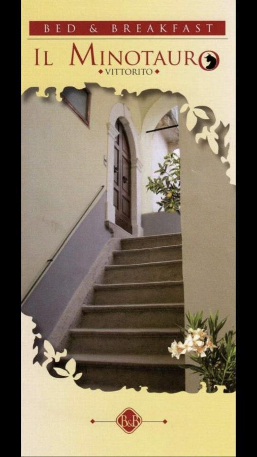 Il Minotauro B&B A 5 Minuti Da Popoli Vittorito ภายนอก รูปภาพ